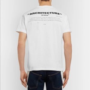 off white architecture tee